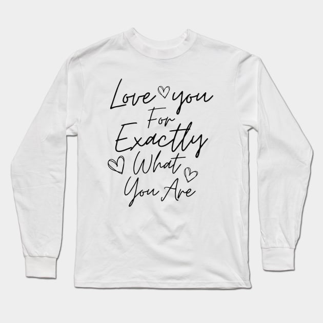 Self Love Love yourself Long Sleeve T-Shirt by MitsuiT